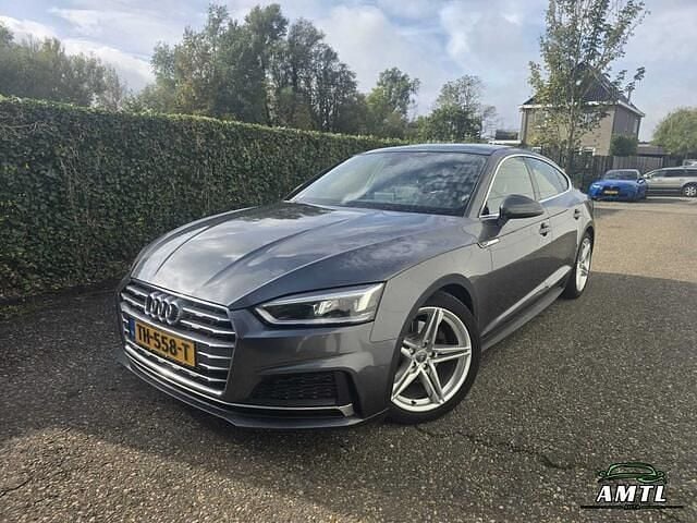 Grijs Gebruikt 2018 Audi A5 Sportback S-Line Hatchback | € 19.900 (Iets duurder) - Afbeelding 1/4