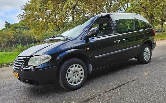 Zwart Gebruikt 2006 Chrysler Voyager MPV | € 3.950 - Afbeelding 1/4