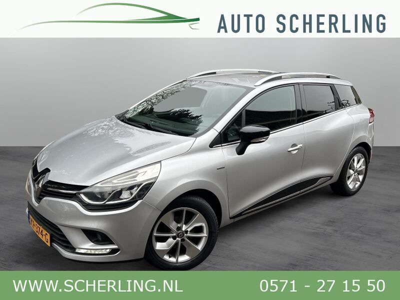 Grijs, metallic lak Gebruikt 2016 Renault Clio GrandTour LIMITED Stationwagen | € 8.950 (Eerlijke prijs) - Afbeelding 1/4
