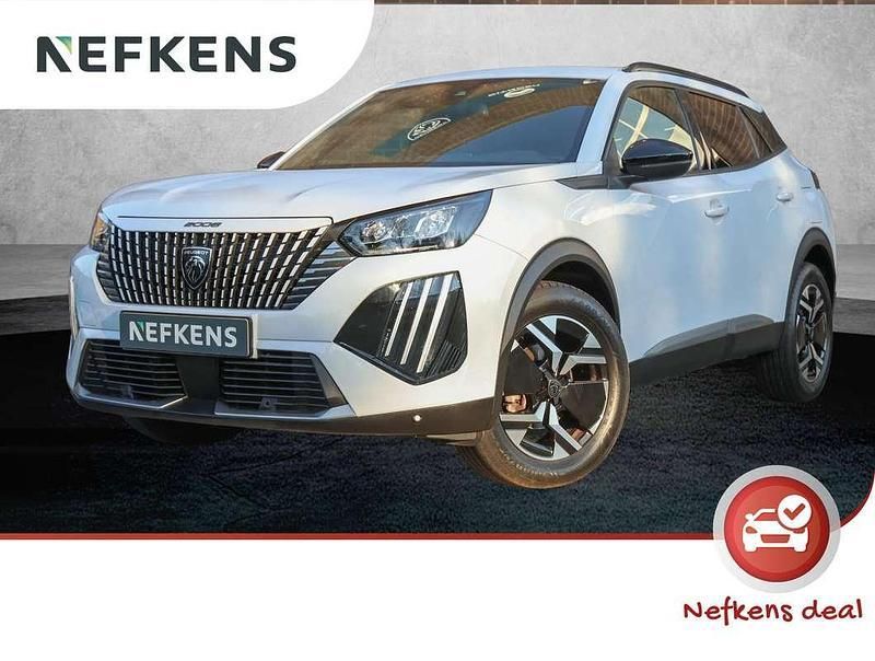 Wit, metallic lak Gebruikt 2024 Peugeot 2008 Allure SUV | € 24.900 (Super prijs) - Afbeelding 1/3