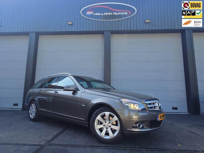 Grijs Gebruikt 2010 Mercedes C180 Avantgarde Stationwagen | € 6.499 (Eerlijke prijs) - Afbeelding 1/4