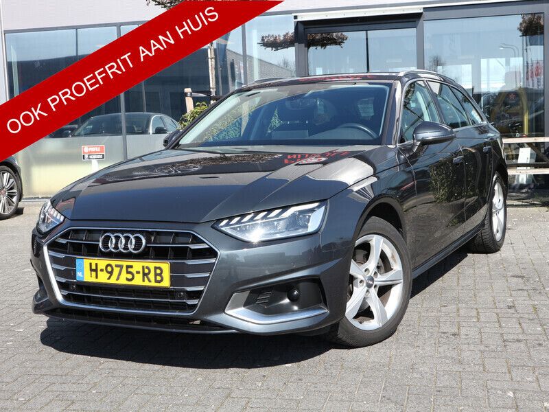 Grijs Gebruikt 2020 Audi A4 Business Stationwagen | € 24.750 (Eerlijke prijs) - Afbeelding 1/4