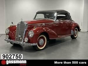 Roodrot Gebruikt 1952 Mercedes 220 Cabriolet | € 79.000 - Afbeelding 1/4