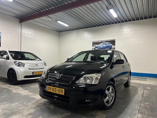 Occasion Toyota Corolla Sol 110 PK (80 kW) 2004 Zwart (metallic) Hatchback