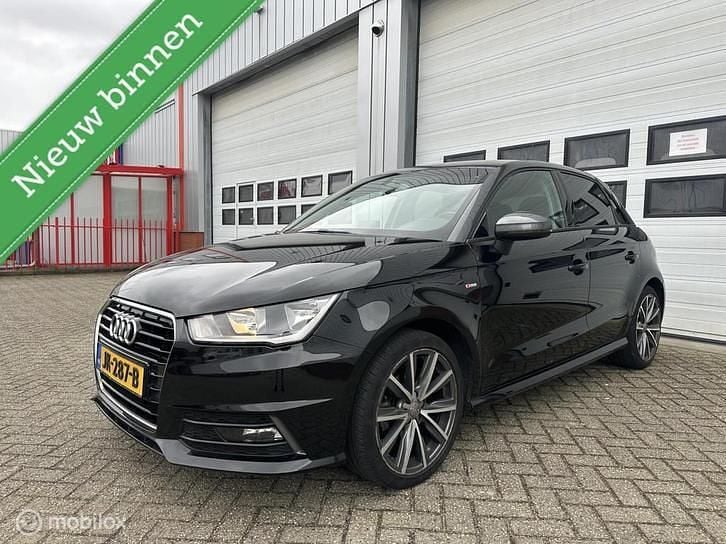 Occasion Audi A1 Sportback S-Line 95 PK (69 kW) 2016 Zwart Hatchback