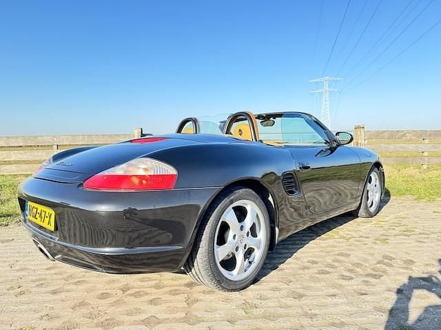 Occasion Porsche Boxster 2004 Zwart (metallic) Cabriolet
