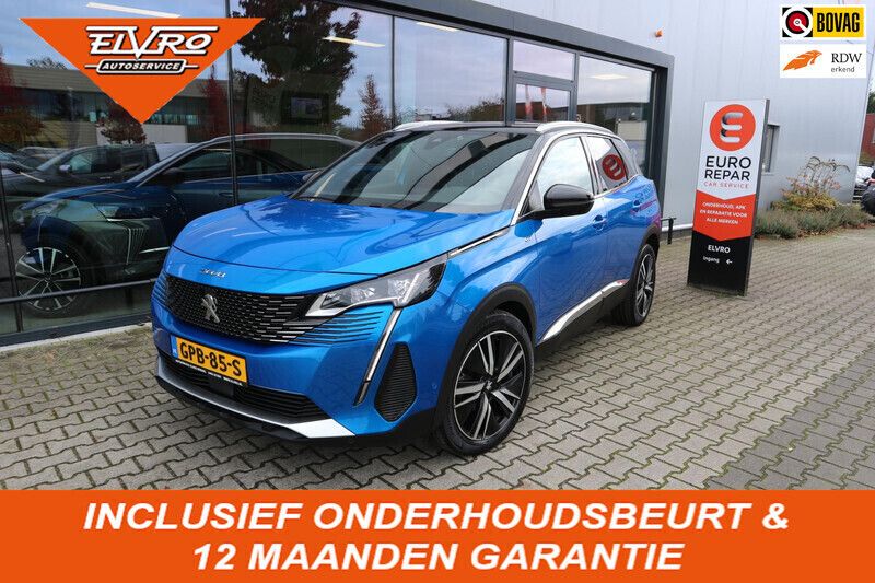 Blauw, metallic lak Gebruikt 2021 Peugeot 3008 GT SUV | € 28.450 (Duur) - Afbeelding 1/4