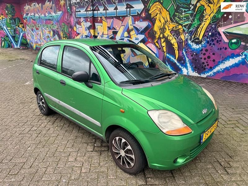 Groen Gebruikt 2005 Chevrolet Matiz Hatchback | € 995 (Eerlijke prijs) - Afbeelding 1/4