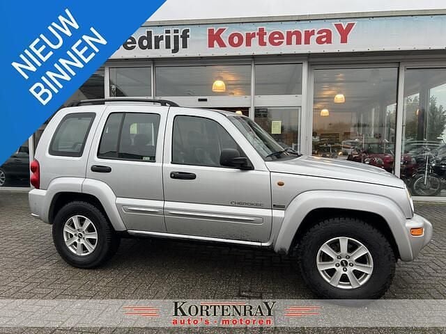 Grijs Gebruikt 2004 Jeep Cherokee Limited SUV | € 4.750 (Eerlijke prijs) - Afbeelding 1/4