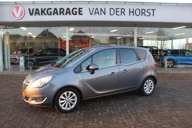 Grijs (metallic) Occasion 2015 Opel Meriva Business MPV | € 7.880 (Eerlijke prijs) - Afbeelding 1/4
