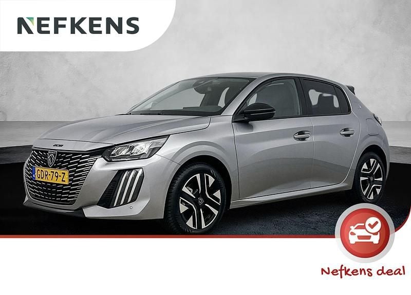 Grijs Gebruikt 2024 Peugeot 208 Allure Hatchback | € 24.925 (Eerlijke prijs) - Afbeelding 1/4