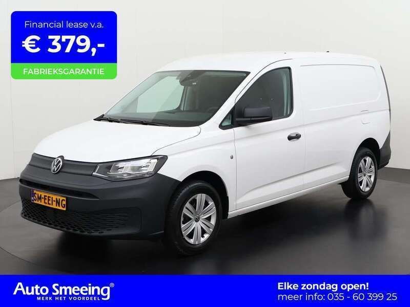 Wit Nieuw 2024 VW Caddy Maxi MPV | € 25.945 (Super prijs) - Afbeelding 1/4