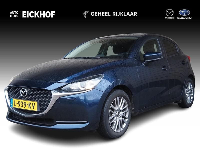 Blauw Occasion 2021 Mazda 2 Style Hatchback | € 16.450 (Eerlijke prijs) - Afbeelding 1/4