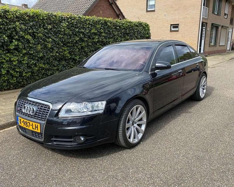 Zwart Gebruikt 2006 Audi A6 S-Line Sedan | € 7.250 (Eerlijke prijs) - Afbeelding 1/4