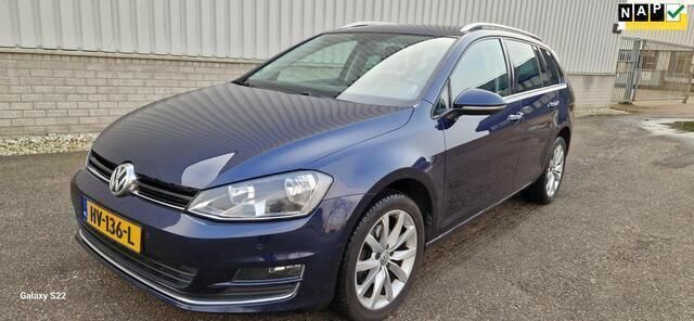 Blauw Gebruikt 2016 VW Golf VII Edition Stationwagen | € 7.250 (Eerlijke prijs) - Afbeelding 1/4