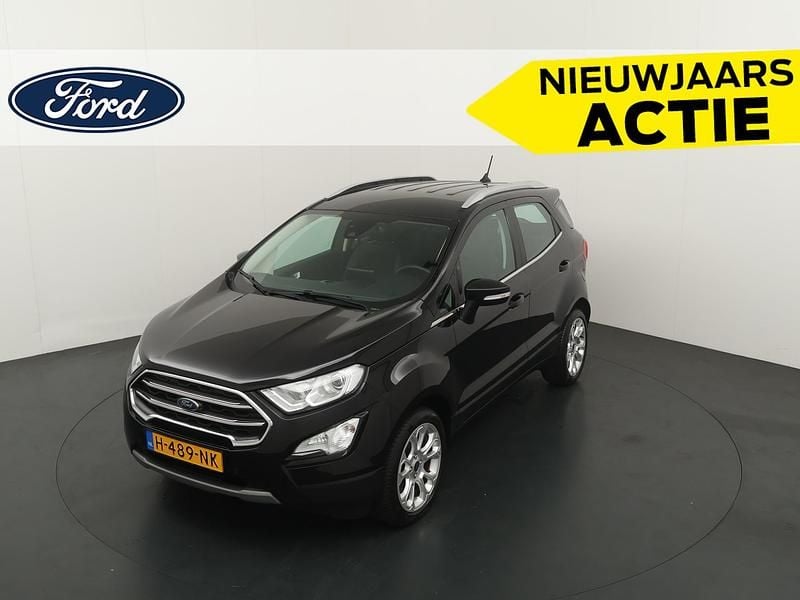 Zwart Gebruikt 2020 Ford Ecosport Titanium SUV | € 15.890 (Eerlijke prijs) - Afbeelding 1/4