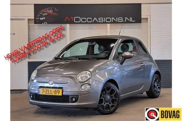 Grijs Gebruikt 2011 Fiat 500 Lounge Hatchback | € 4.995 (Goede deal) - Afbeelding 1/4