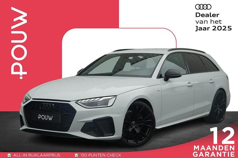 Wit Occasion 2022 Audi A4 Competition Stationwagen | € 31.900 (Eerlijke prijs) - Afbeelding 1/4