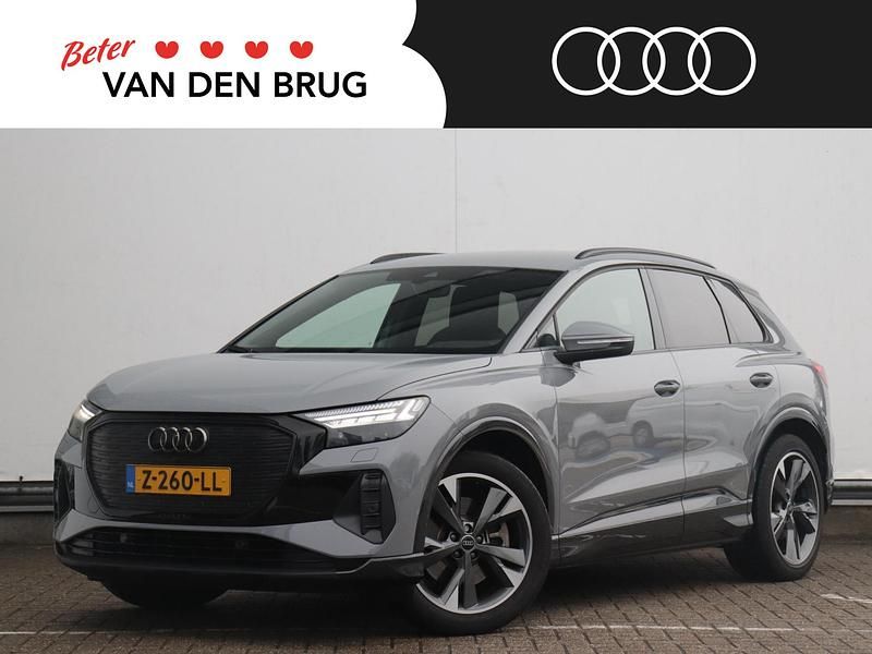Grijs Occasion 2024 Audi Q4 e-tron Advanced SUV | € 44.095 (Eerlijke prijs) - Afbeelding 1/4