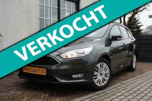 Grijs Gebruikt 2018 Ford Focus Stationwagen | € 12.999 (Goede deal) - Afbeelding 1/4