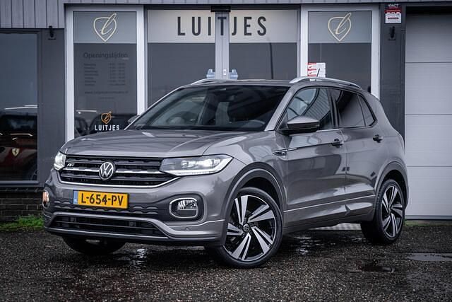 Grijs Gebruikt 2021 VW T-Cross R-line SUV | € 22.900 (Eerlijke prijs) - Afbeelding 1/4