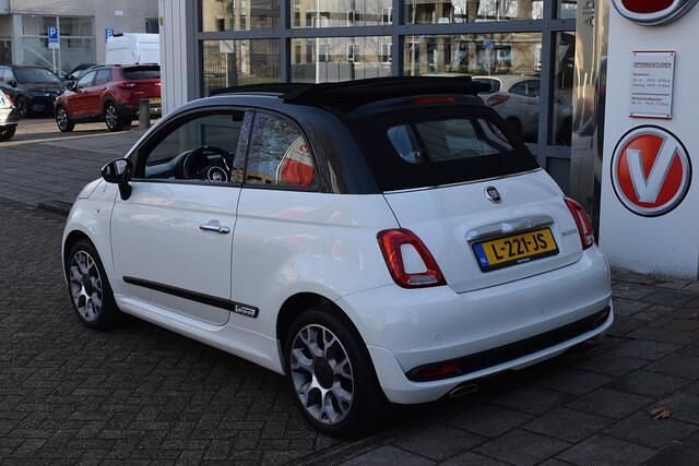 Occasion Fiat 500C Sport 69 PK (50 kW) 2021 Wit Cabriolet