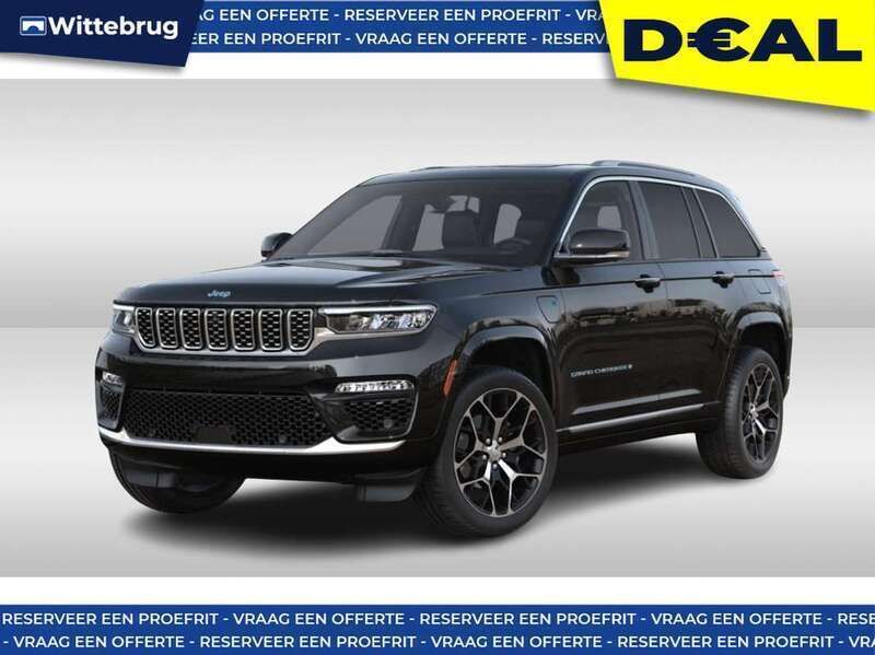 Zwart Nieuw 2024 Jeep Grand Cherokee Summit SUV | € 99.888 - Afbeelding 1/4