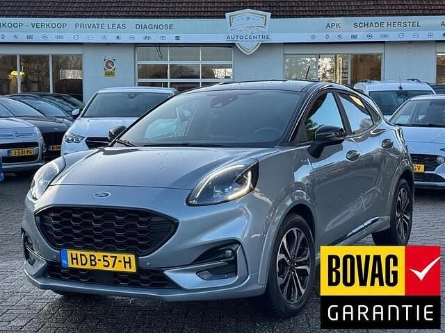 Grijs Gebruikt 2021 Ford Puma Gen-E ST-Line SUV | € 15.850 (Super prijs) - Afbeelding 1/4