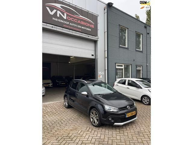 Zwart Gebruikt 2012 VW Polo Cross Hatchback | € 3.950 (Super prijs) - Afbeelding 1/4