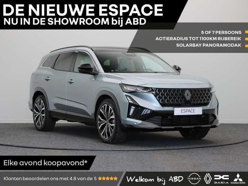 Gris baltique (grijs mica) Nieuw 2025 Renault Espace Iconic MPV | € 55.938 (Eerlijke prijs) - Afbeelding 1/3