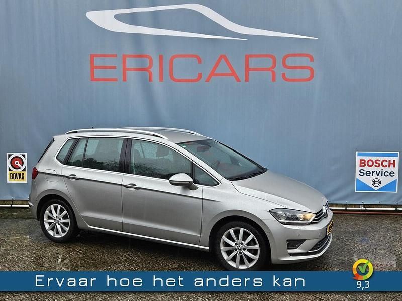 Grijs Gebruikt 2014 VW Golf Sportsvan Highline MPV | € 7.950 (Eerlijke prijs) - Afbeelding 1/4
