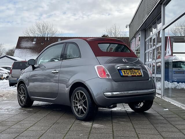 Occasion Fiat 500C Lounge 69 PK (50 kW) 2013 Grijs Cabriolet