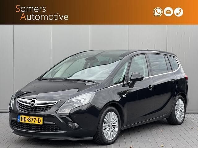 Zwart Gebruikt 2015 Opel Zafira Tourer Business MPV | € 9.950 (Eerlijke prijs) - Afbeelding 1/4