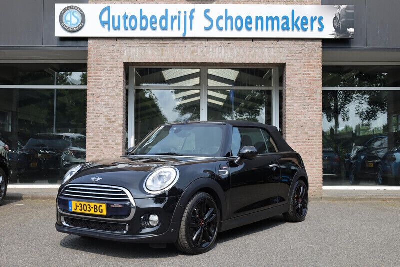 Zwart Gebruikt 2019 Mini John Cooper Works Cabriolet Chili Cabriolet | € 22.940 (Iets duurder) - Afbeelding 1/4