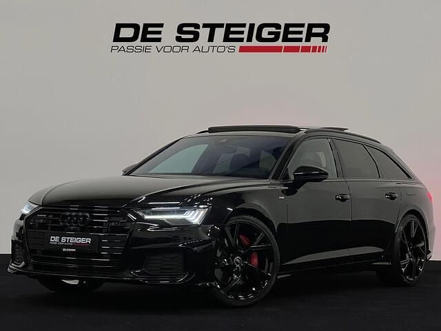 Zwart Gebruikt 2021 Audi A6 Competition Stationwagen | € 52.750 (Duur) - Afbeelding 1/4