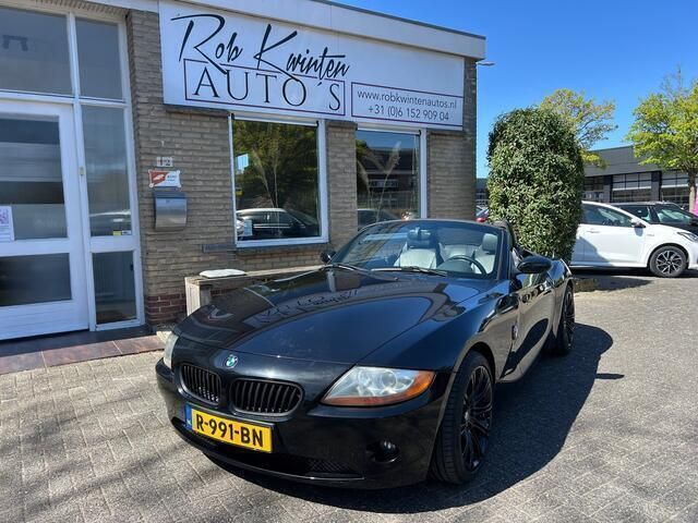 Zwart Gebruikt 2003 BMW Z4 Cabriolet | € 9.950 (Super prijs) - Afbeelding 1/4