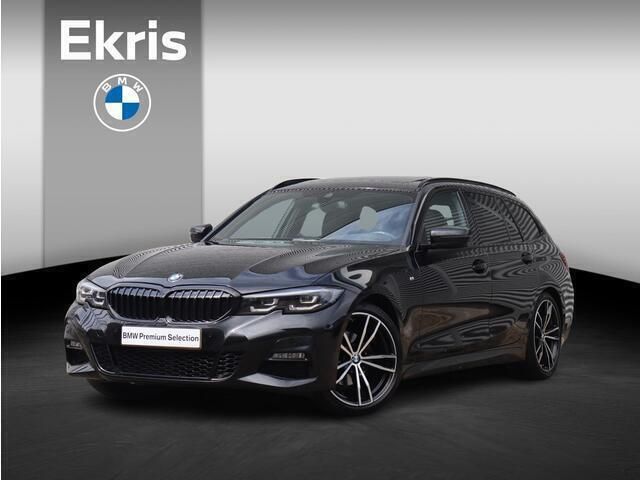 Saphirschwarz metallic (zwart metallic) Gebruikt 2022 BMW 320 Basis Stationwagen | € 37.900 (Duur) - Afbeelding 1/4