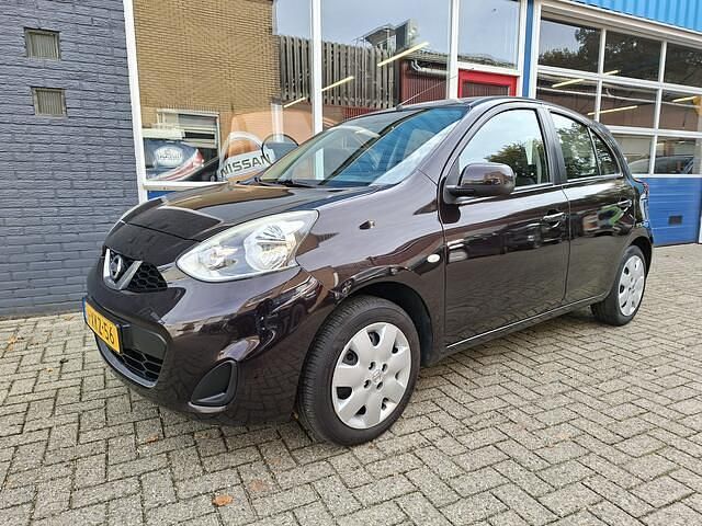 Blauw Gebruikt 2014 Nissan Micra Acenta Hatchback | € 8.950 (Duur) - Afbeelding 1/4