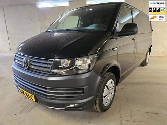 Zwart Gebruikt 2017 VW T6 Van | € 13.950 (Super prijs) - Afbeelding 1/4