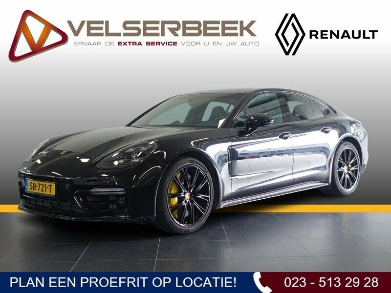 Zwart Gebruikt 2018 Porsche Panamera Turbo S Sedan | € 88.945 (Eerlijke prijs) - Afbeelding 1/4
