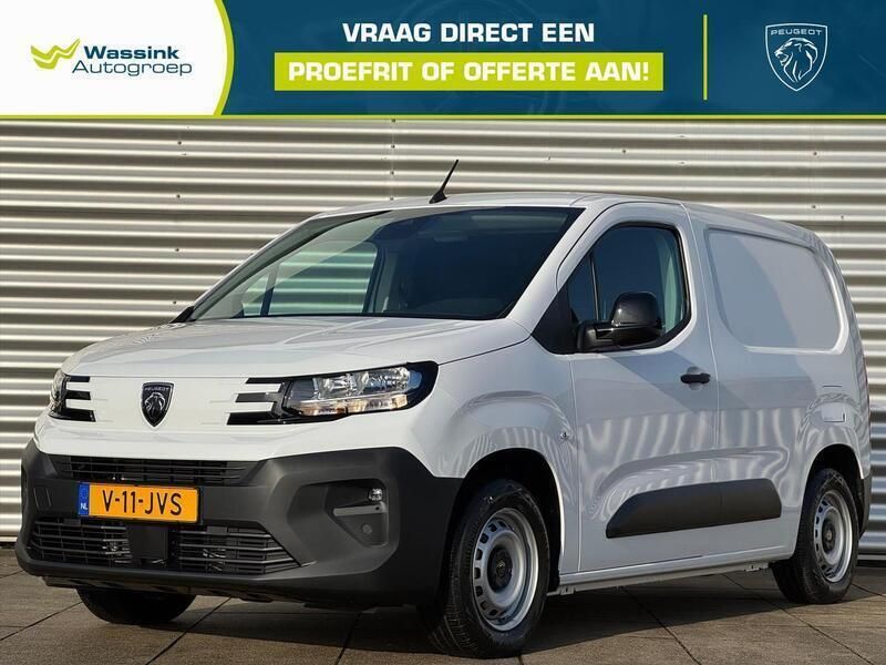 Wit Nieuw 2024 Peugeot Partner MPV | € 23.876 (Duur) - Afbeelding 1/3