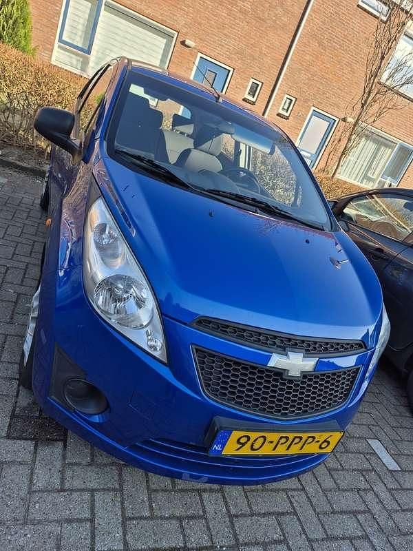 Blauw Gebruikt 2011 Chevrolet Spark LS Hatchback | € 3.500 (Iets duurder) - Afbeelding 1/4