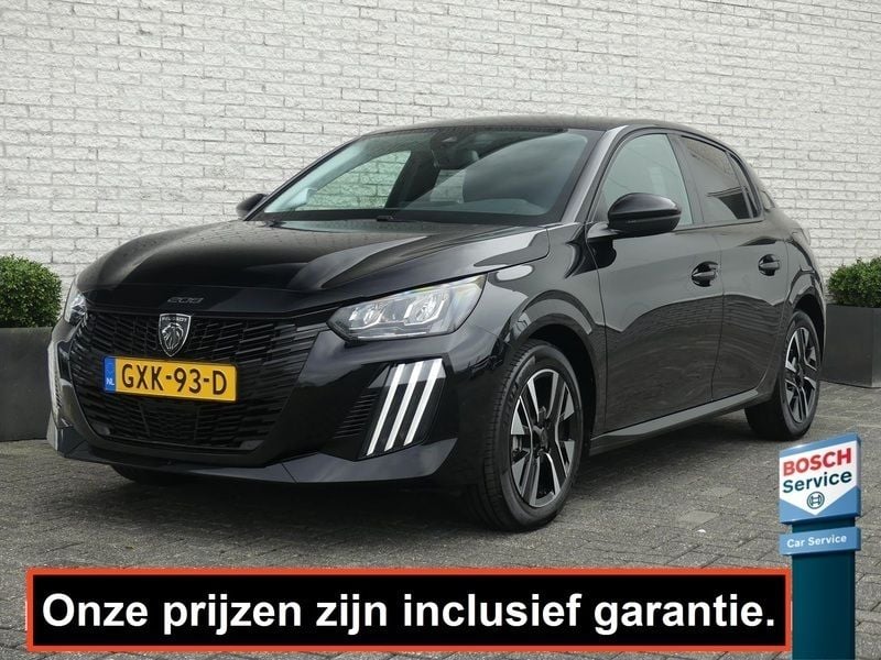 Zwart Gebruikt 2024 Peugeot 208 Allure Hatchback | € 18.450 (Goede deal) - Afbeelding 1/4