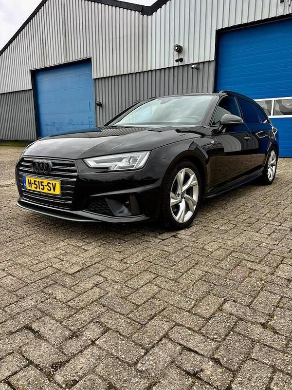 Occasion Audi A4 S-Line 190 PK (139 kW) 2020 Zwart (metallic) Stationwagen