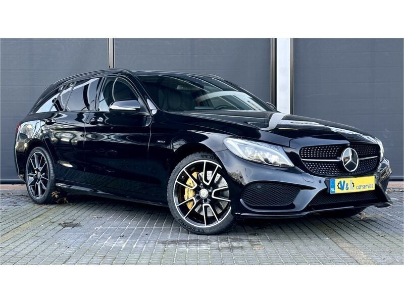 Zwart Gebruikt 2016 Mercedes C450 AMG AMG Stationwagen | € 37.950 (Super prijs) - Afbeelding 1/4