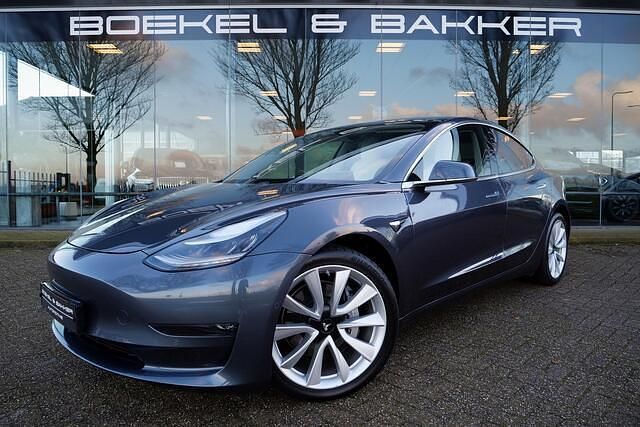 Grijs Occasion 2019 Tesla Model 3 Long Range AWD Sedan | € 19.950 (Eerlijke prijs) - Afbeelding 1/3