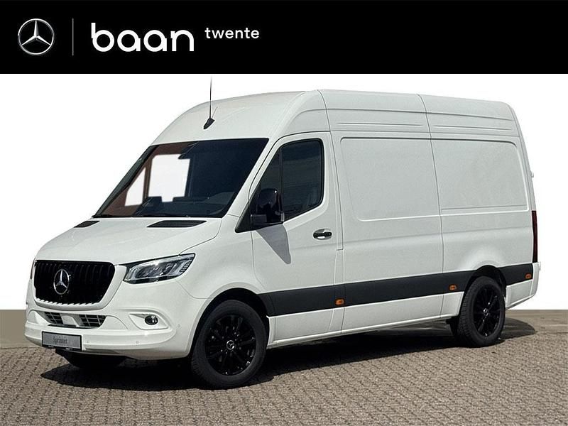 Wit Nieuw 2024 Mercedes Sprinter Van | € 59.950 - Afbeelding 1/4