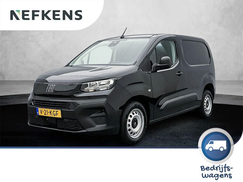 Zwart Nieuw 2024 Fiat Doblò MPV | € 24.867 (Iets duurder) - Afbeelding 1/4