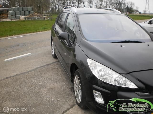 Occasion Peugeot 308 SW 120 PK (88 kW) 2008 Zwart Stationwagen