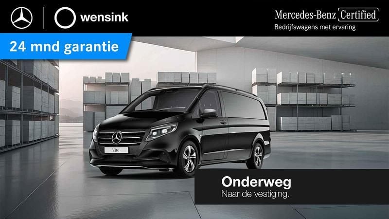 Zwart Occasion 2024 Mercedes Vito Van | € 47.850 (Goede deal) - Afbeelding 1/4